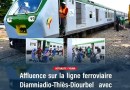 🚊🇸🇳 Ligne ferroviaire : le Train transporte les pèlerins vers Diamniadio – Thies – Diourbel (Touba) 🚉
