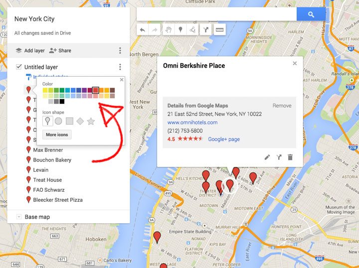 How To Make A Trip Map In Google Maps Alta