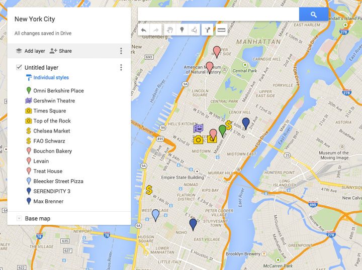 How to Create a Custom Travel Map with Google Maps {New