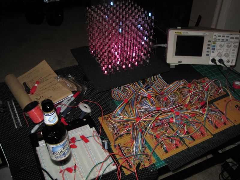 8x8x8 RGB LED Cube Kevin Darrah 8x8x8 RGB LED Cube Kevin Darrah