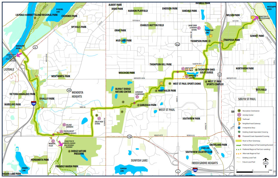 RivertoRiver Greenway Questions