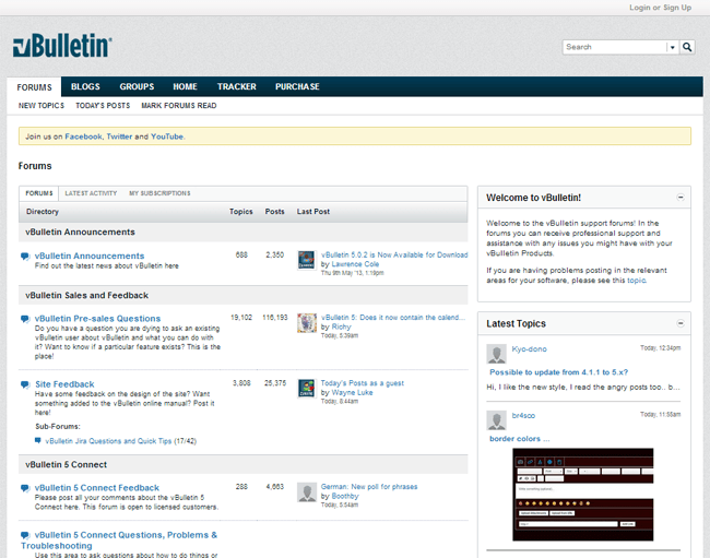 vBulletin 5 Connect is Released