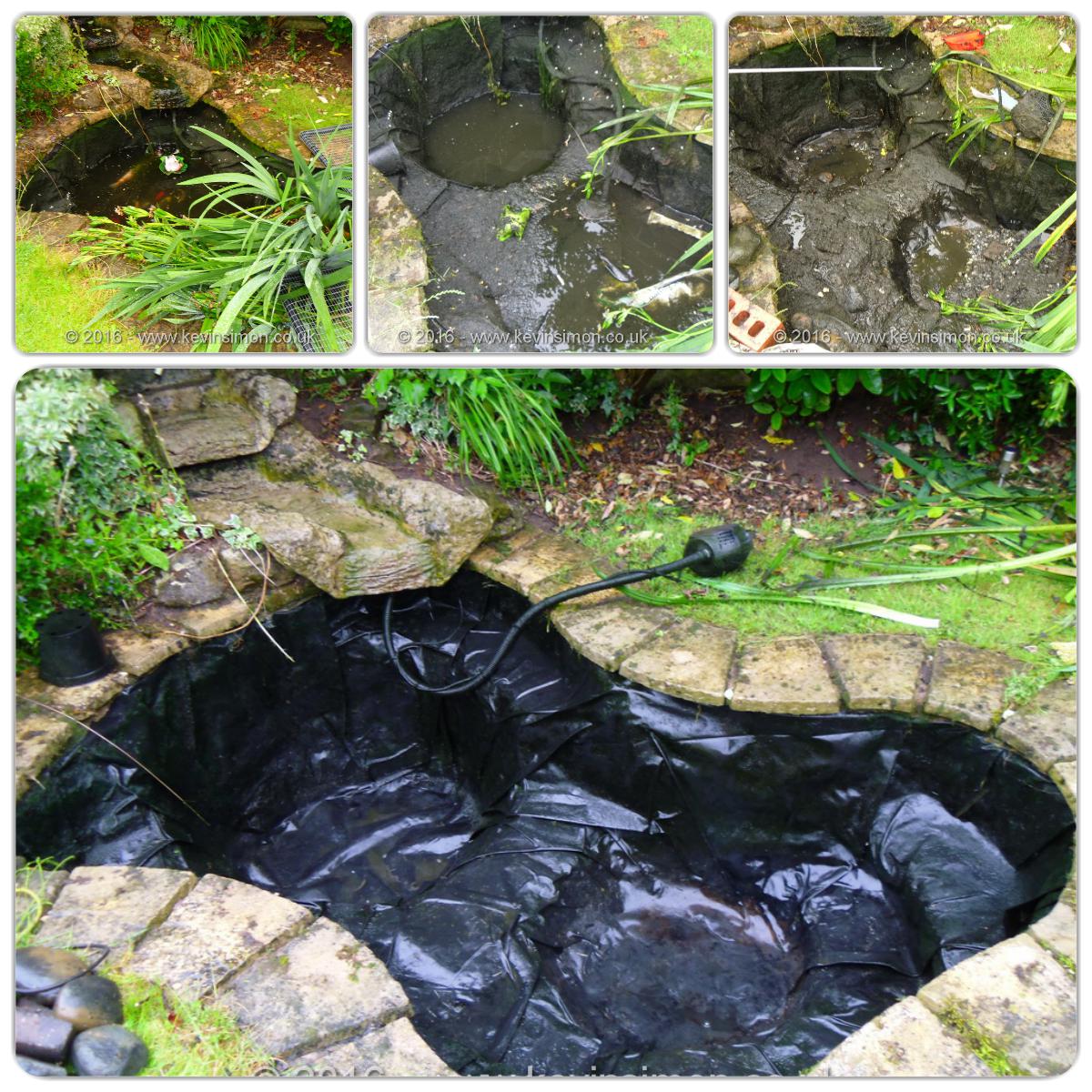 Examples of full fish pond service KS Pond Services