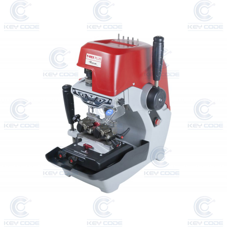 MANUAL KEY CUTTING MACHINE KEYLINE TREX BI313 FOR LASER, DIMPLE AND TUBULAR KEYS WITH TILTING
