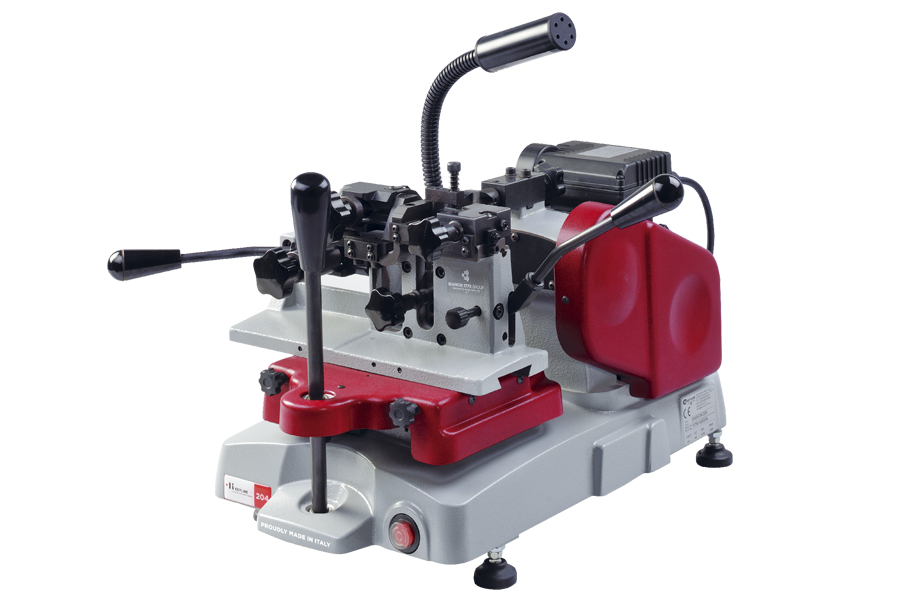 MANUAL KEY CUTTING MACHINE KEYLINE 204 FOR BIT, DOUBLEBIT PIPE, PUMP KEYS AND KEYS WITH