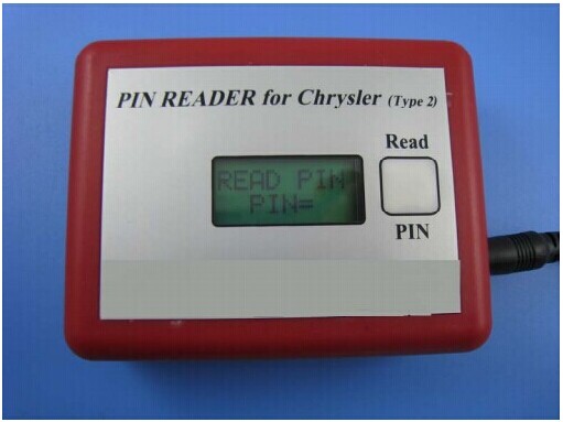 How to use Chrysler Pin code reader