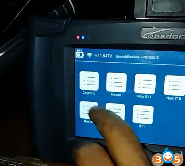 Porsche Cayenne 2009 Continental KESSY All Keys Lost Programming Guide