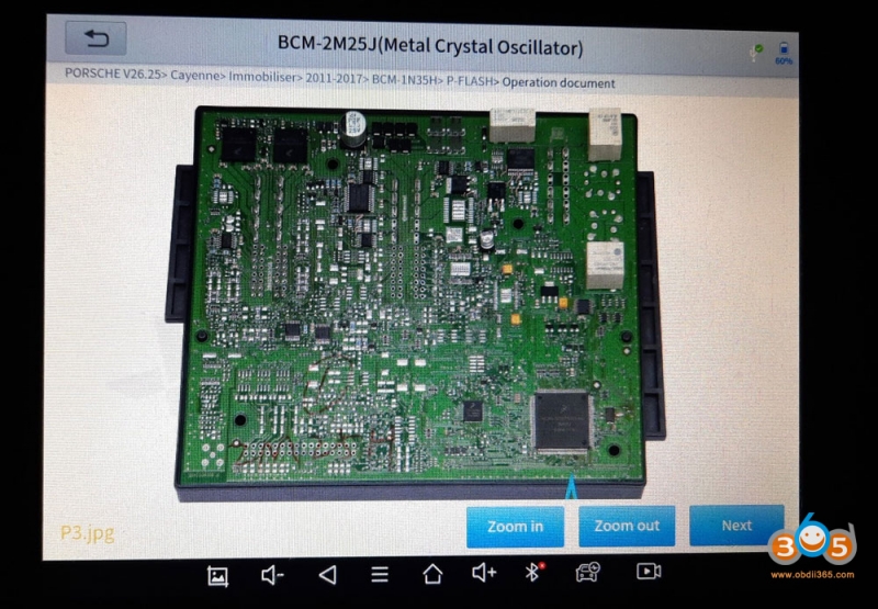How to Program Porsche Cayenne 2020 BCM2 Key?