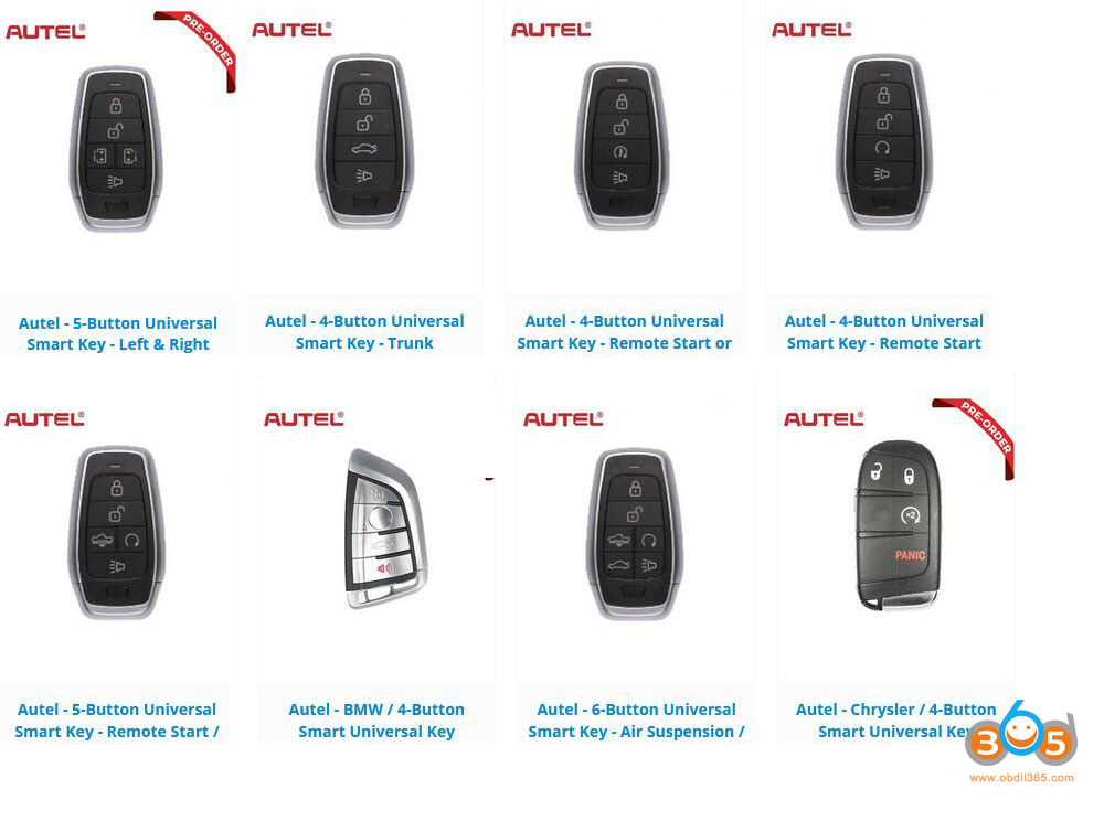 Where to Buy Autel Universal Smart Keys? Car Key Programmer Blog