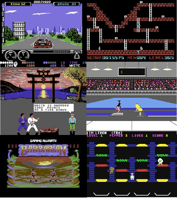 3000 Commodore 64 Classic Games Key Software