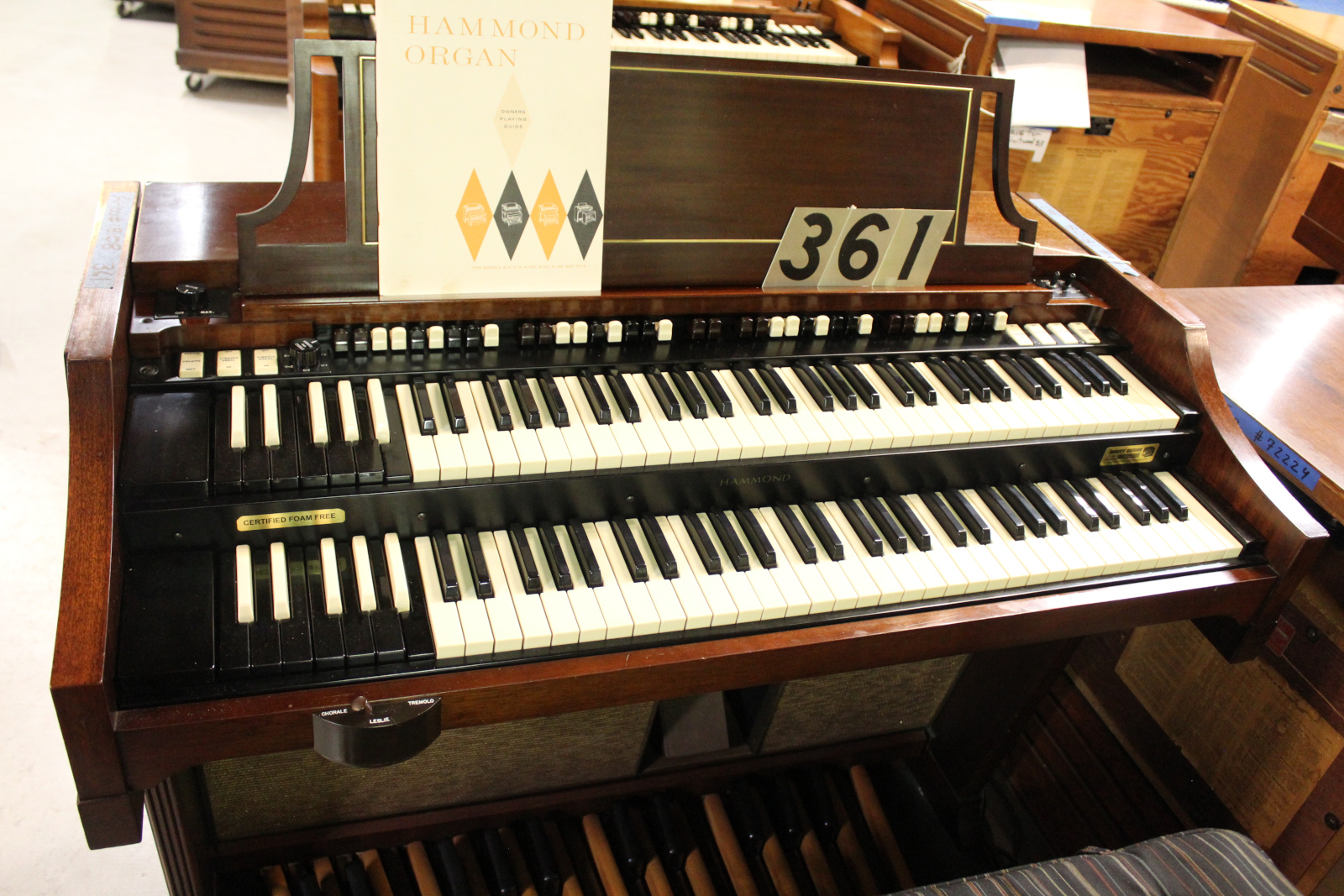 361 Hammond A100 Organ SOLD! Keyboard Exchange International