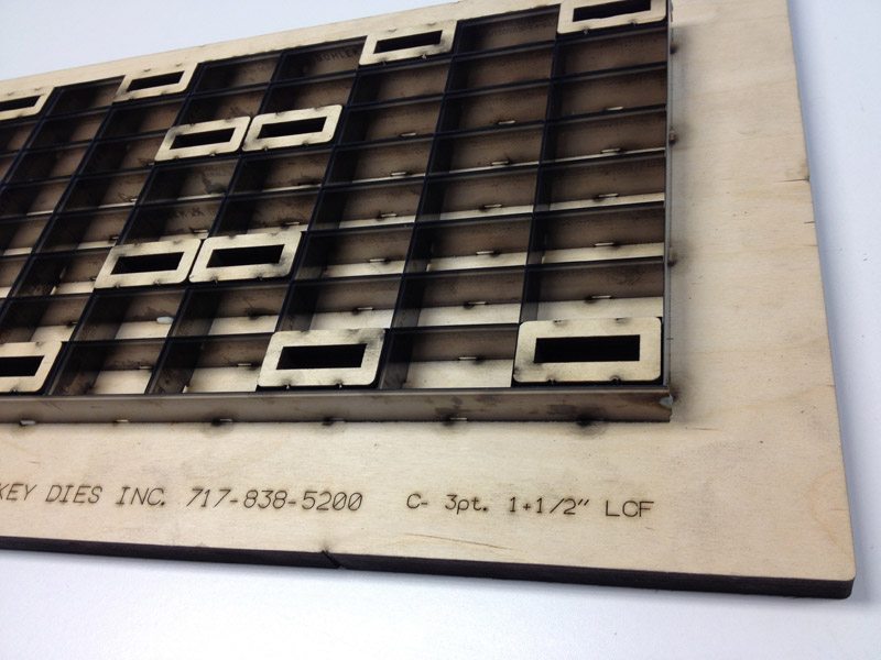 Steel Rule Dies for Converting Key Dies, Inc