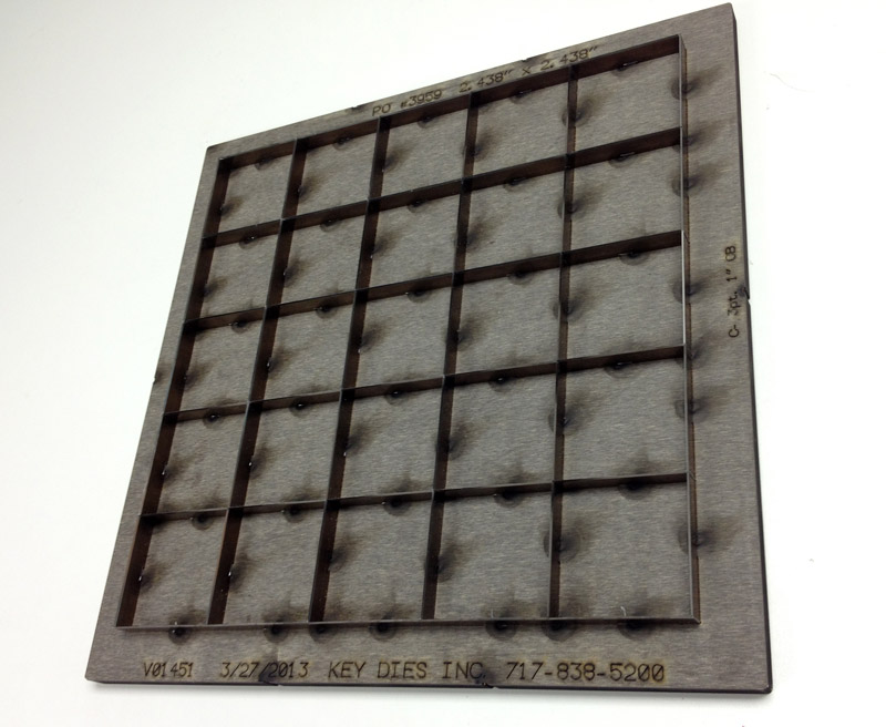 Steel Rule Dies for Converting Key Dies, Inc