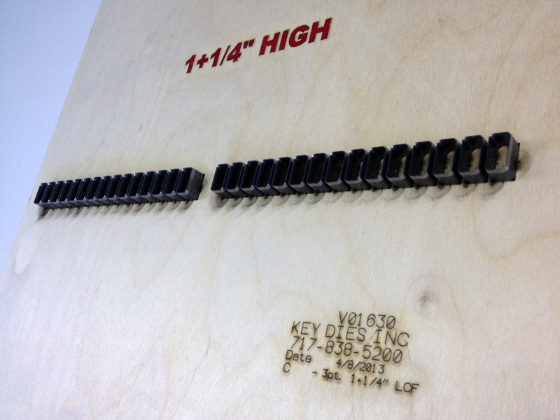 Steel Rule Dies for Filtration and Textiles Key Dies, Inc