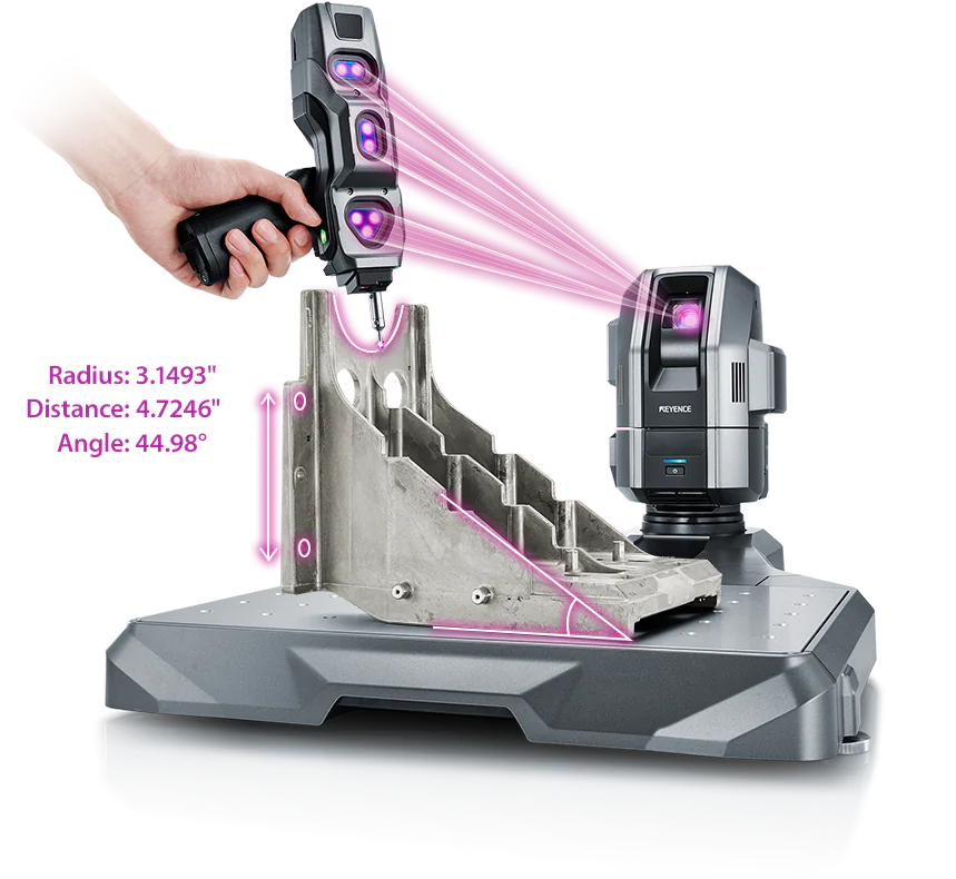 Portable, Benchtop CMM Handheld Probe Coordinate Measuring Machine XM
