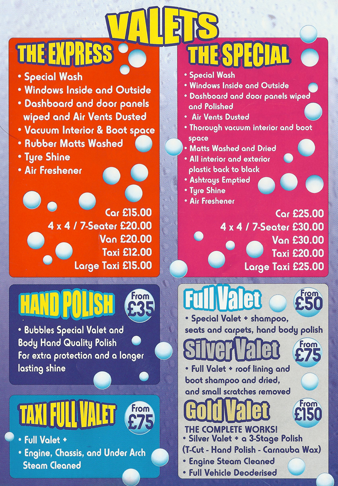 Bubbles Hand Car Wash, Edinburgh My High Street