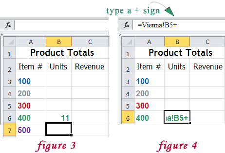 Create formulas in excel for mac that contain data from multiple sheets