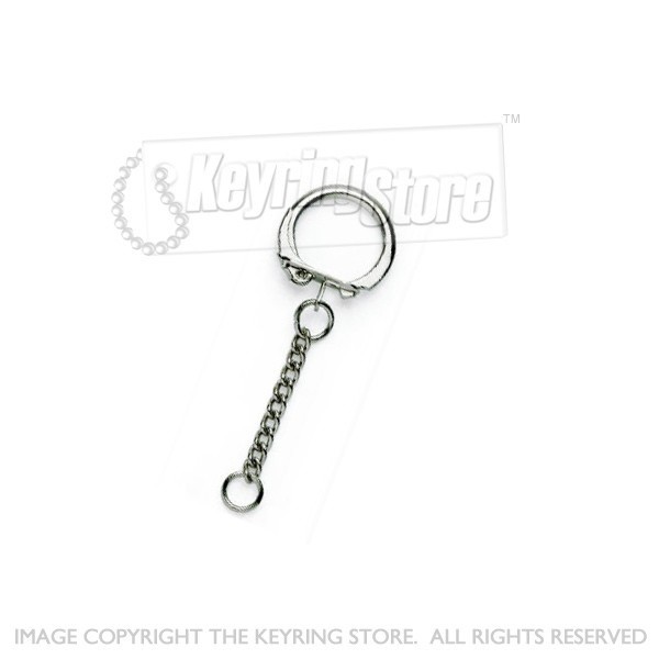 Keychain & Latch Metal Key Ring Pack 10 The Keyring Store