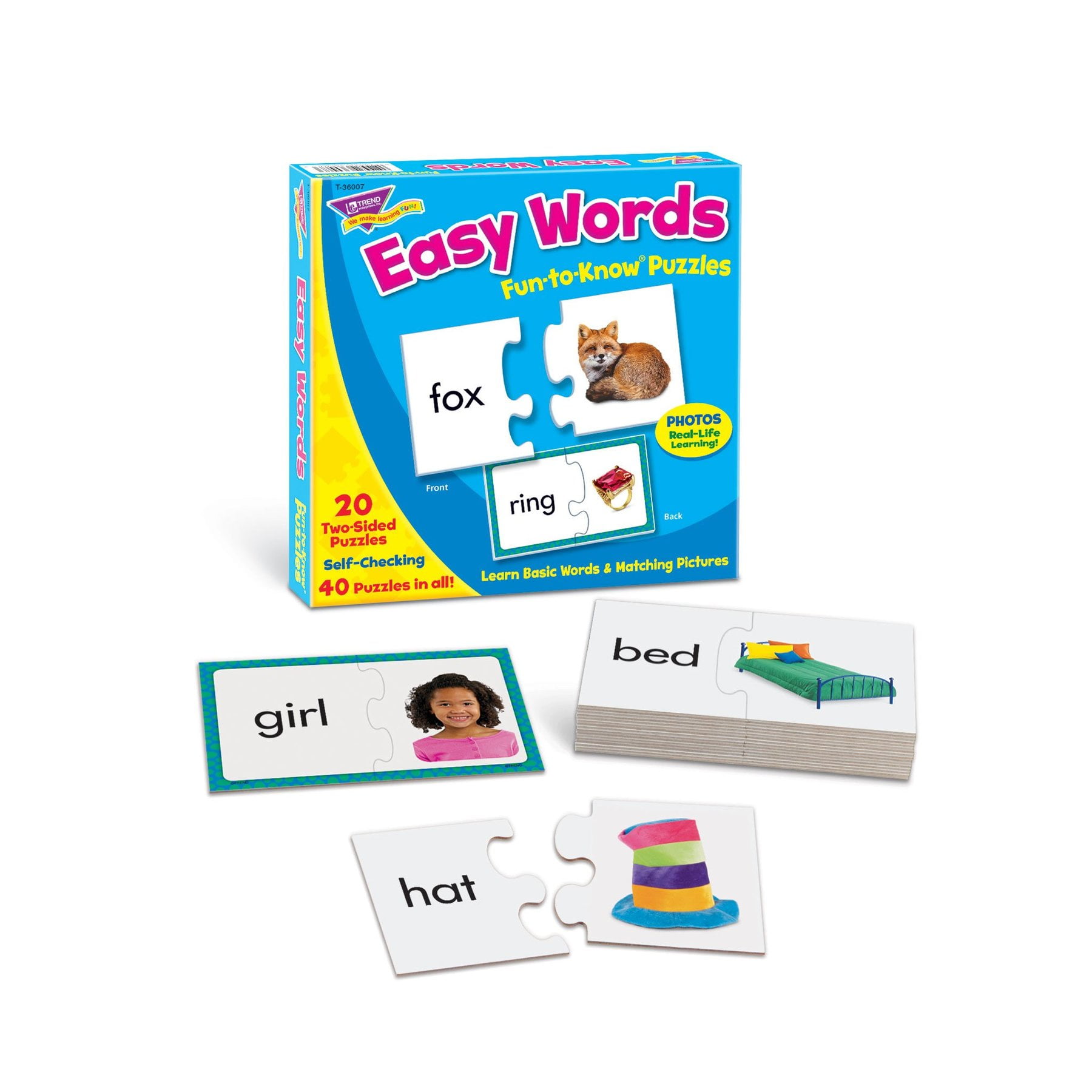 Easy Words Fun to Know Puzzles Keys to Learning Store