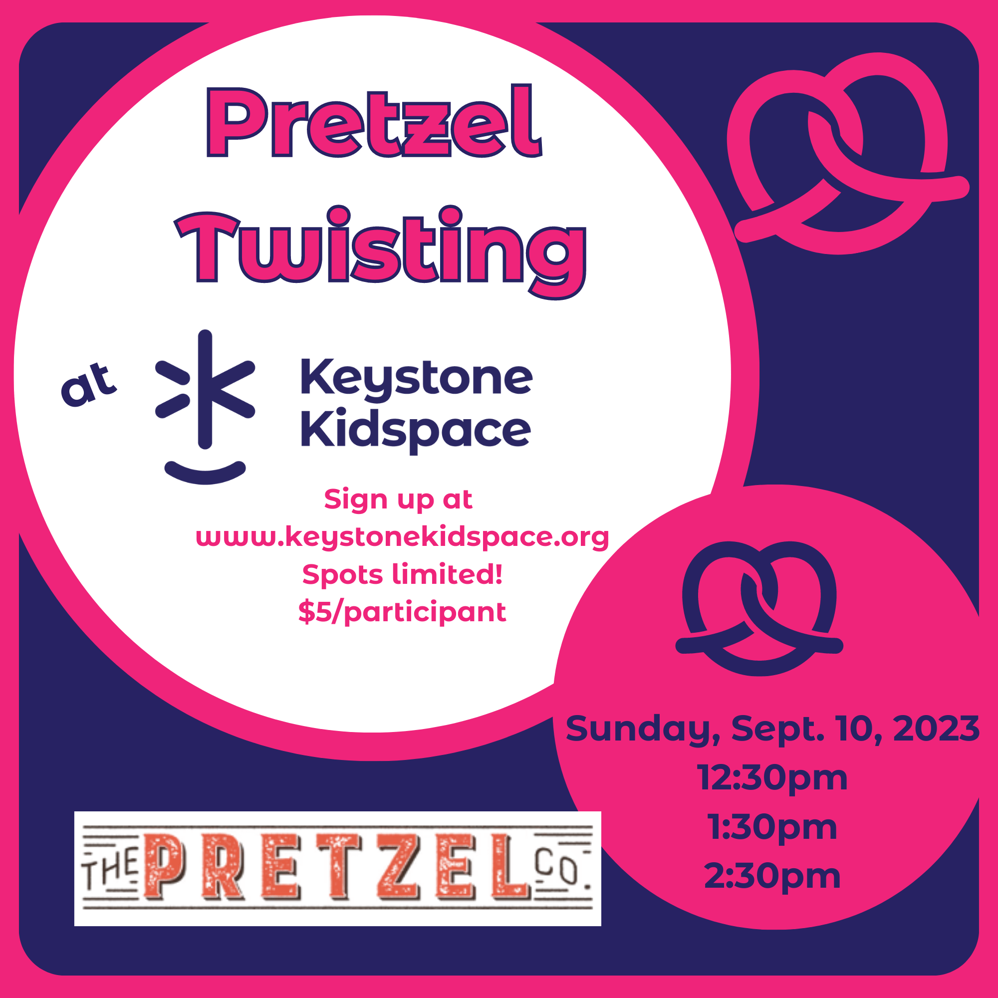 Event Pretzel Twisting with The Pretzel Company