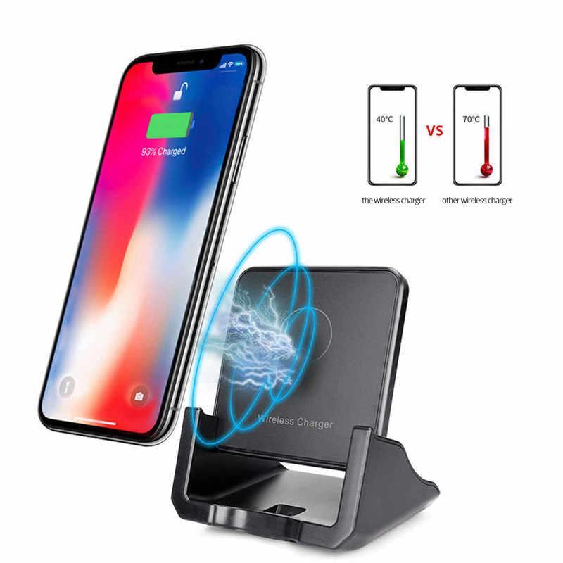 10W QiCertified Wireless Charging Pad, Compatible iPhone Xs Max/XR/XS