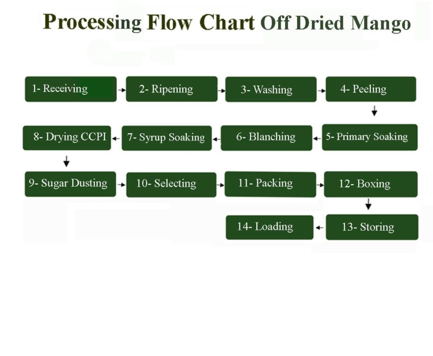 Food Processing Flow Chart