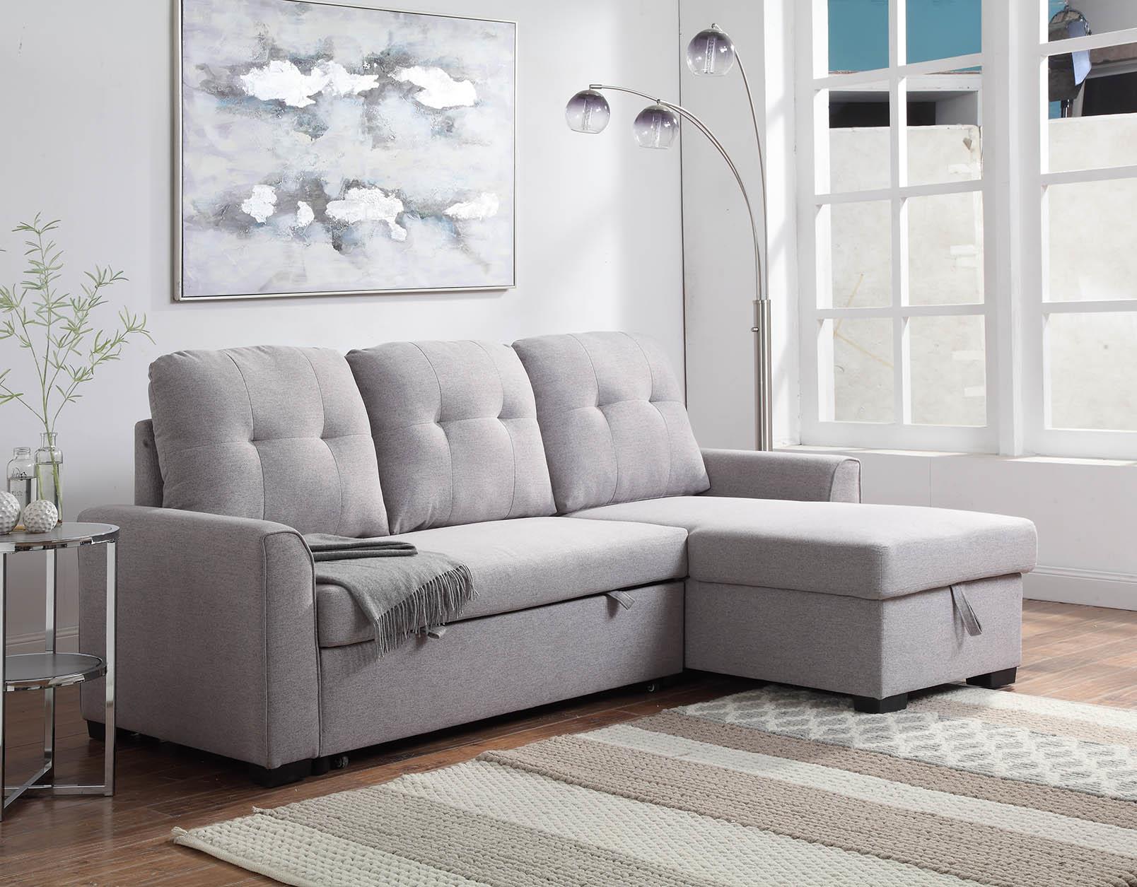 Gray Sectional Sleeper Sofa Matttroy