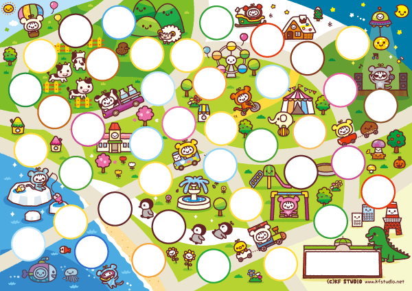 トイレトレーニング〕トレパンマン 親子で楽しくトイレトレーニング トレーニング応援ごほうびシール台紙- トレパンマン - ユニ・チャーム ごほうびシール台紙・地図 | Kf Studio