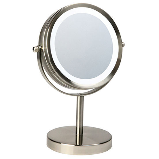 Homedics LED Light Lamp Makeup Beauty Mirror 7x Magnified/Grooming/Hair