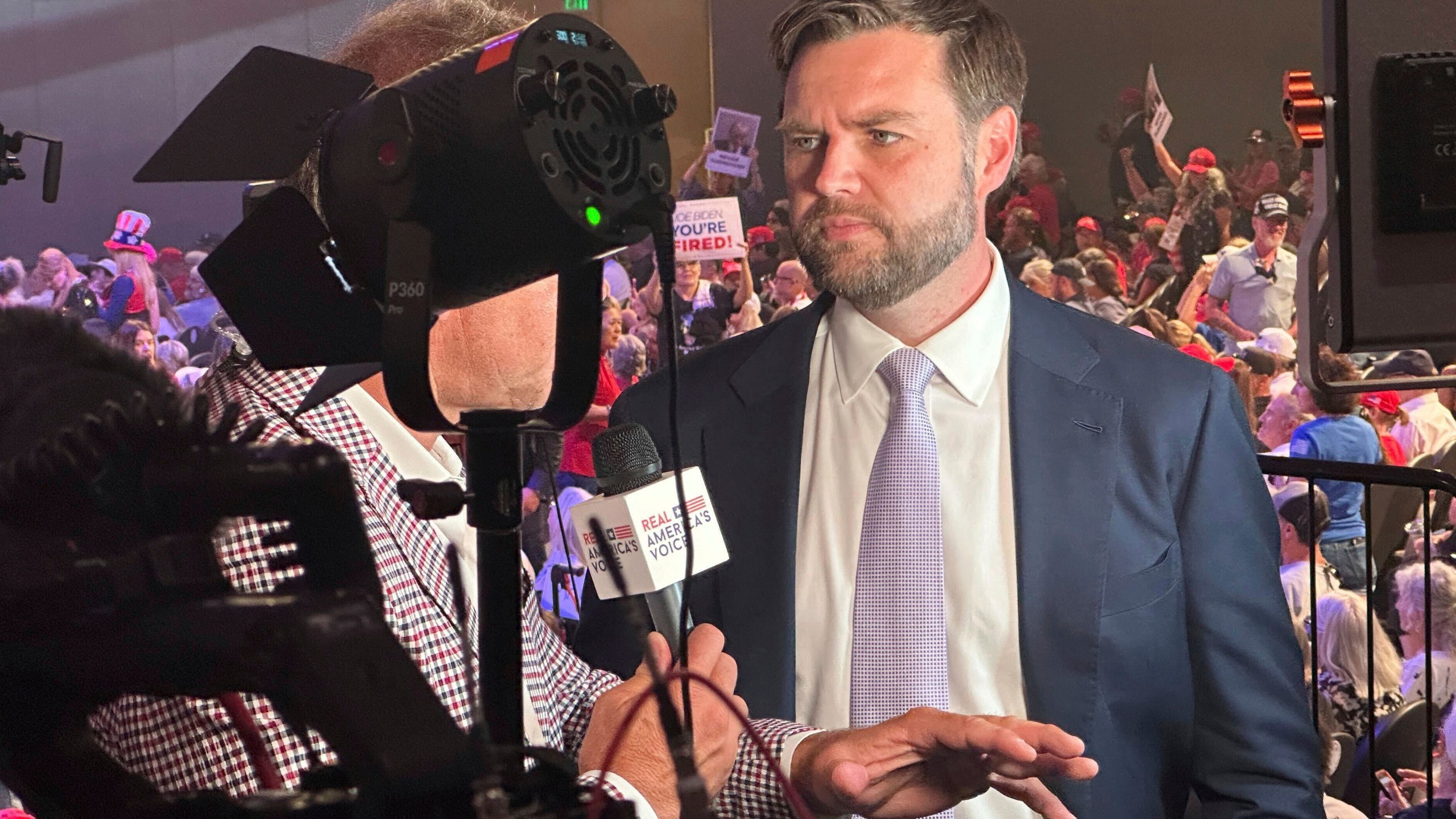 Trump, in his first post-trial rally, demands that appeals courts