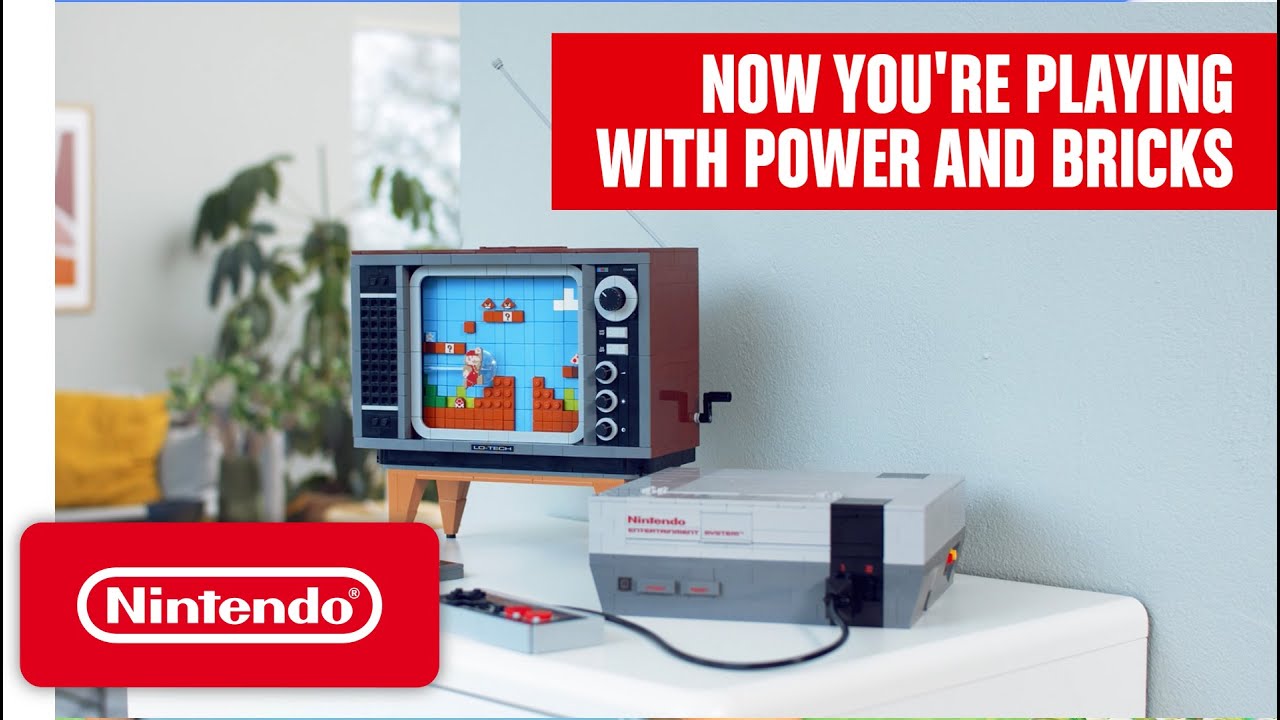 Lego Has Built an Awesome Nintendo Complete with Retro TV