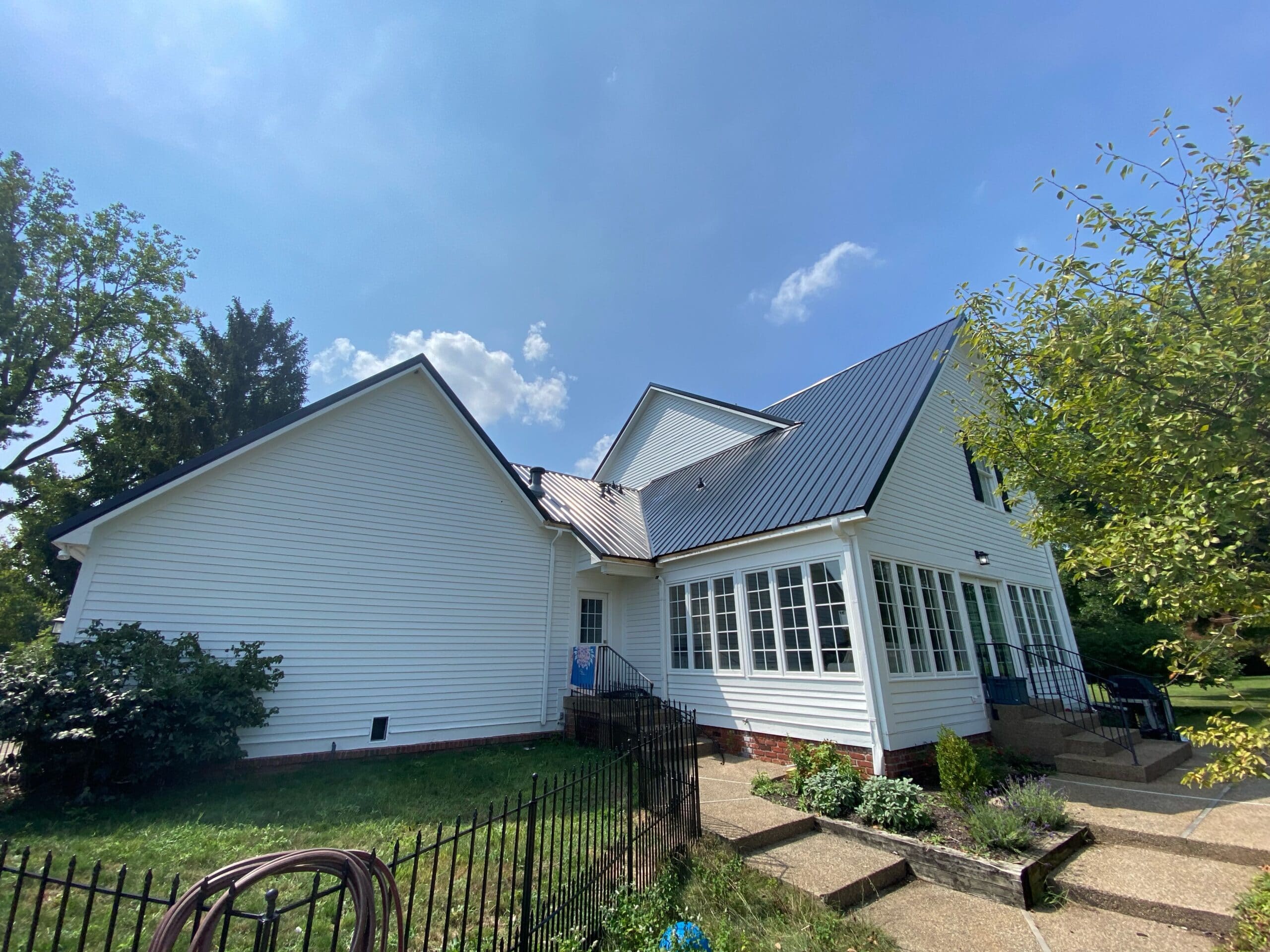 Residential Metal Roof in Carmel, Indiana K. Graber Construction