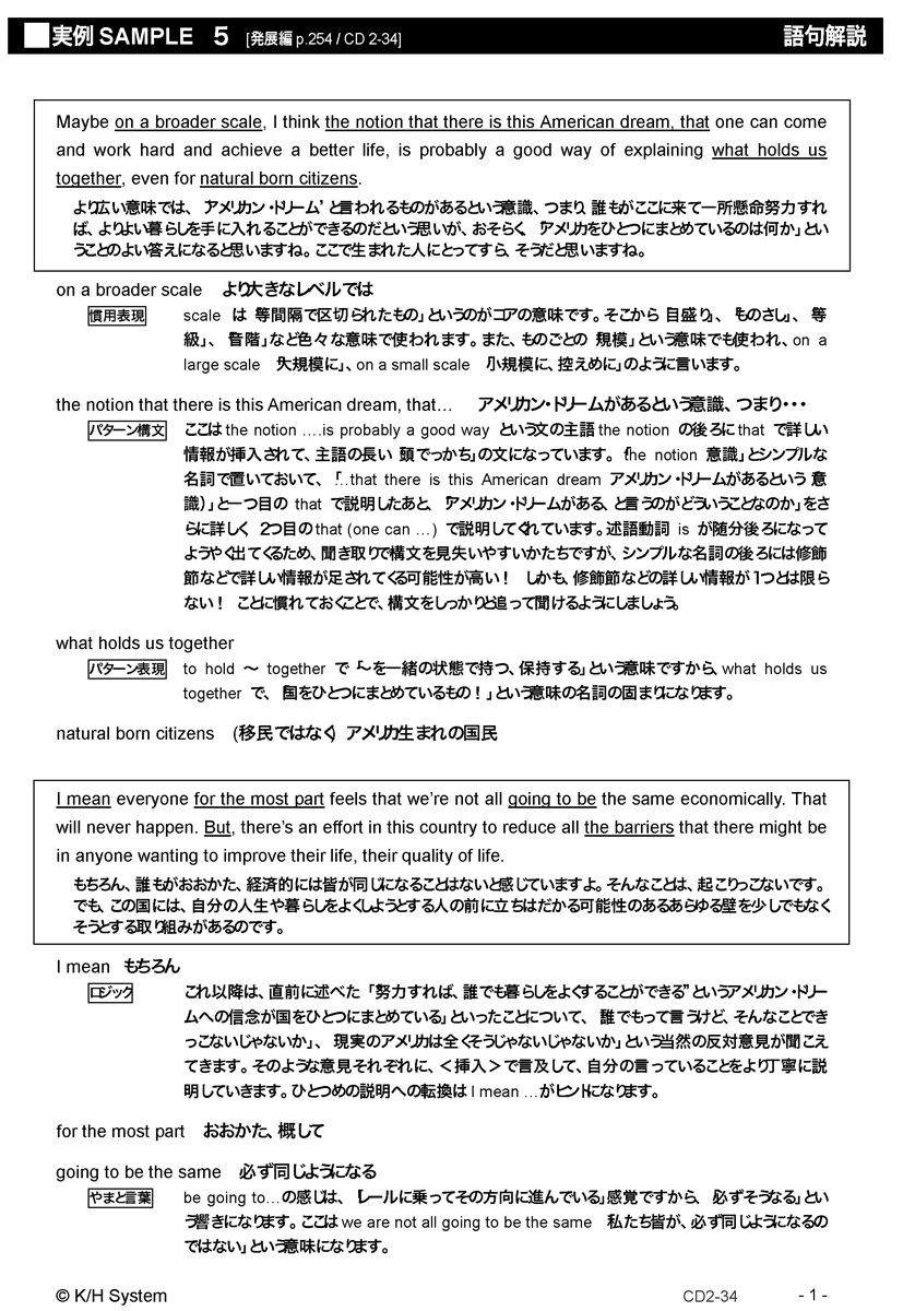 上級編 K/Hシステム語句解説 K/H Communications