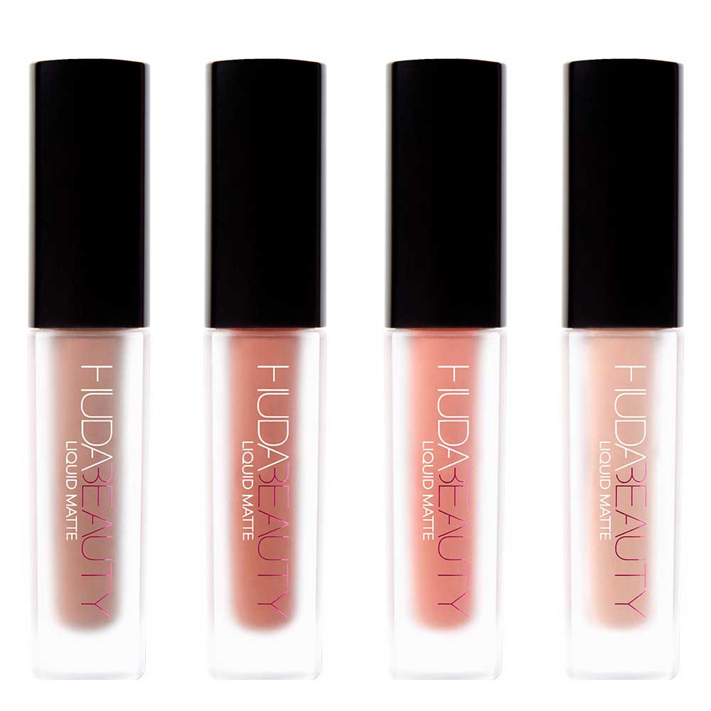 Huda Beauty Kit labiales en tonos mate Khalphora