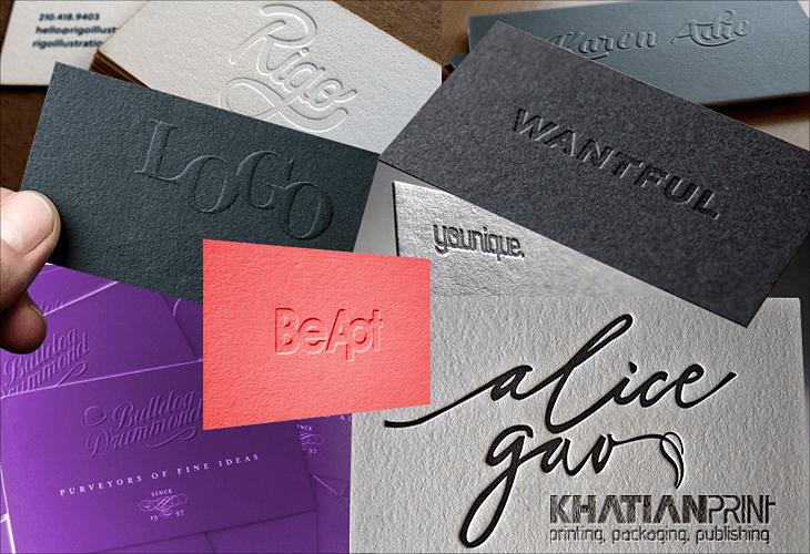 embossed engraved business cards print shop stamped imprinted engraving impressed emboss carved