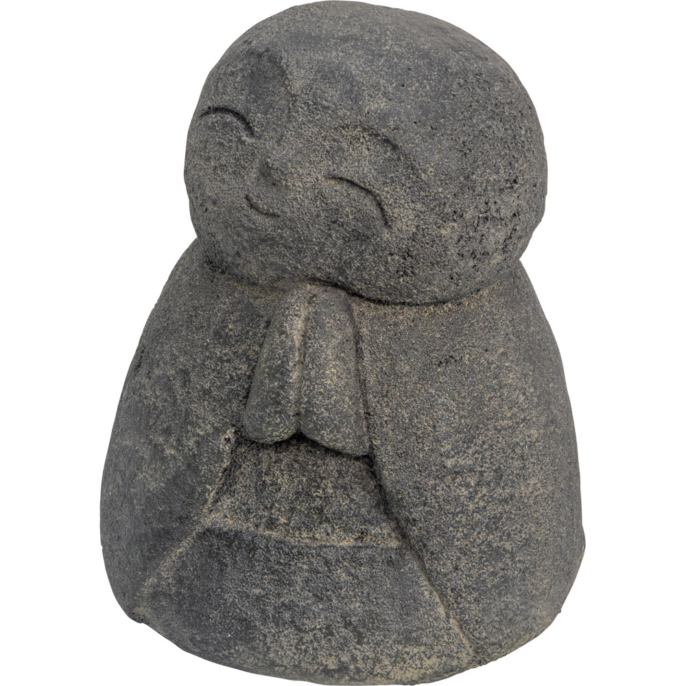 Volcanic Stone Statue Mini Happy Jizo Buddha (Each) Kheops International
