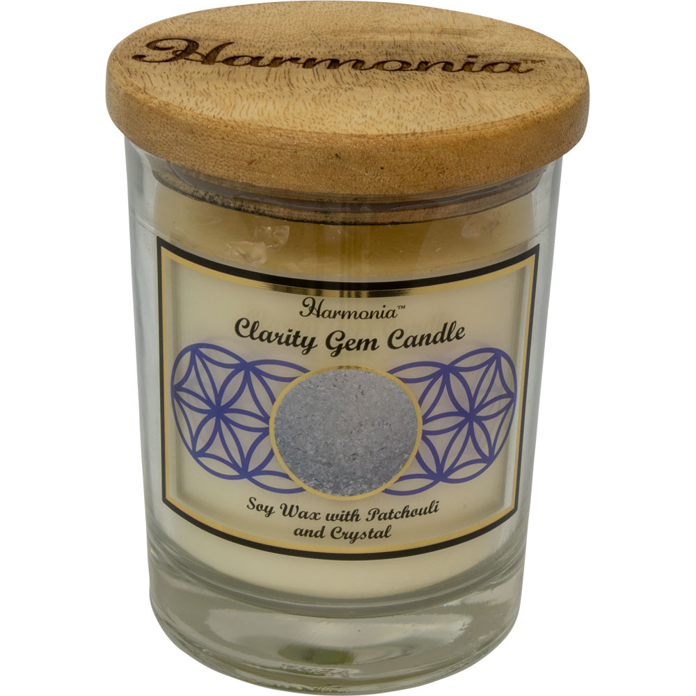 Harmonia Soy Gem Candle Clarity Crystal (Each) Kheops International