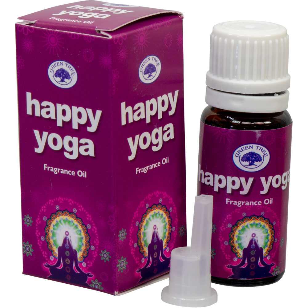 Green Tree Fragrance Oil 10ml Happy Yoga (Each) Kheops International