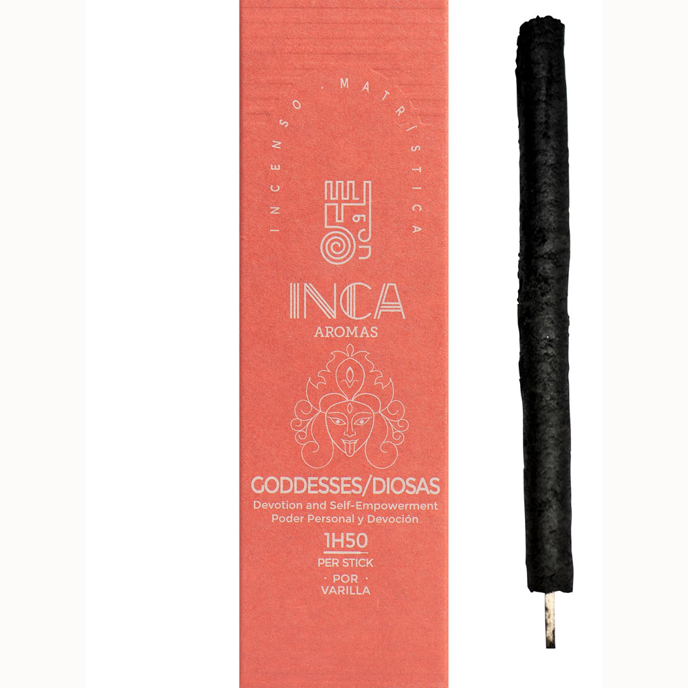 Inca Aromas Matristic Incense Goddesses (4 Sticks) Kheops International
