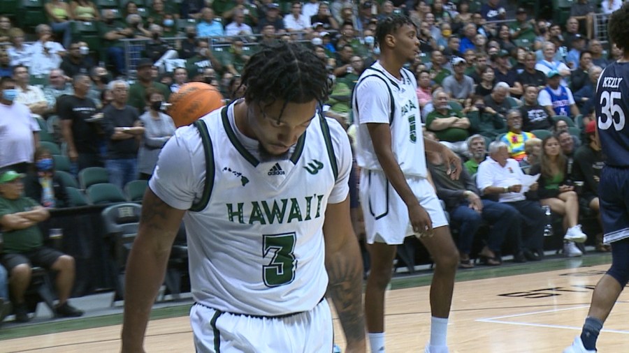 Hawaii men’s basketball falls in overtime to Yale in Rainbow Classic