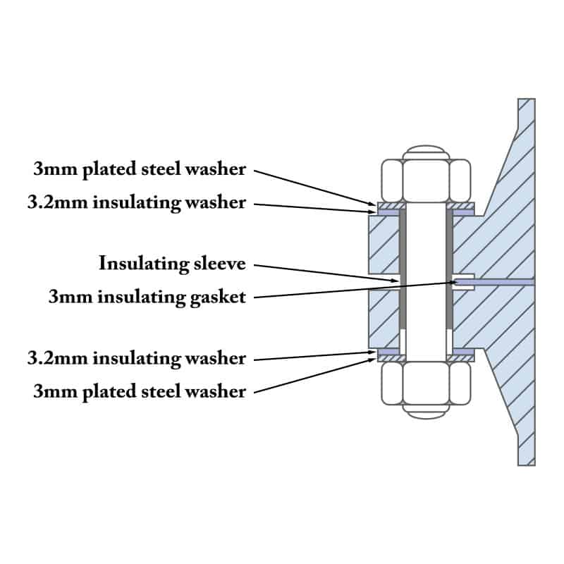 Flange Insulation Sets Khong Lieng