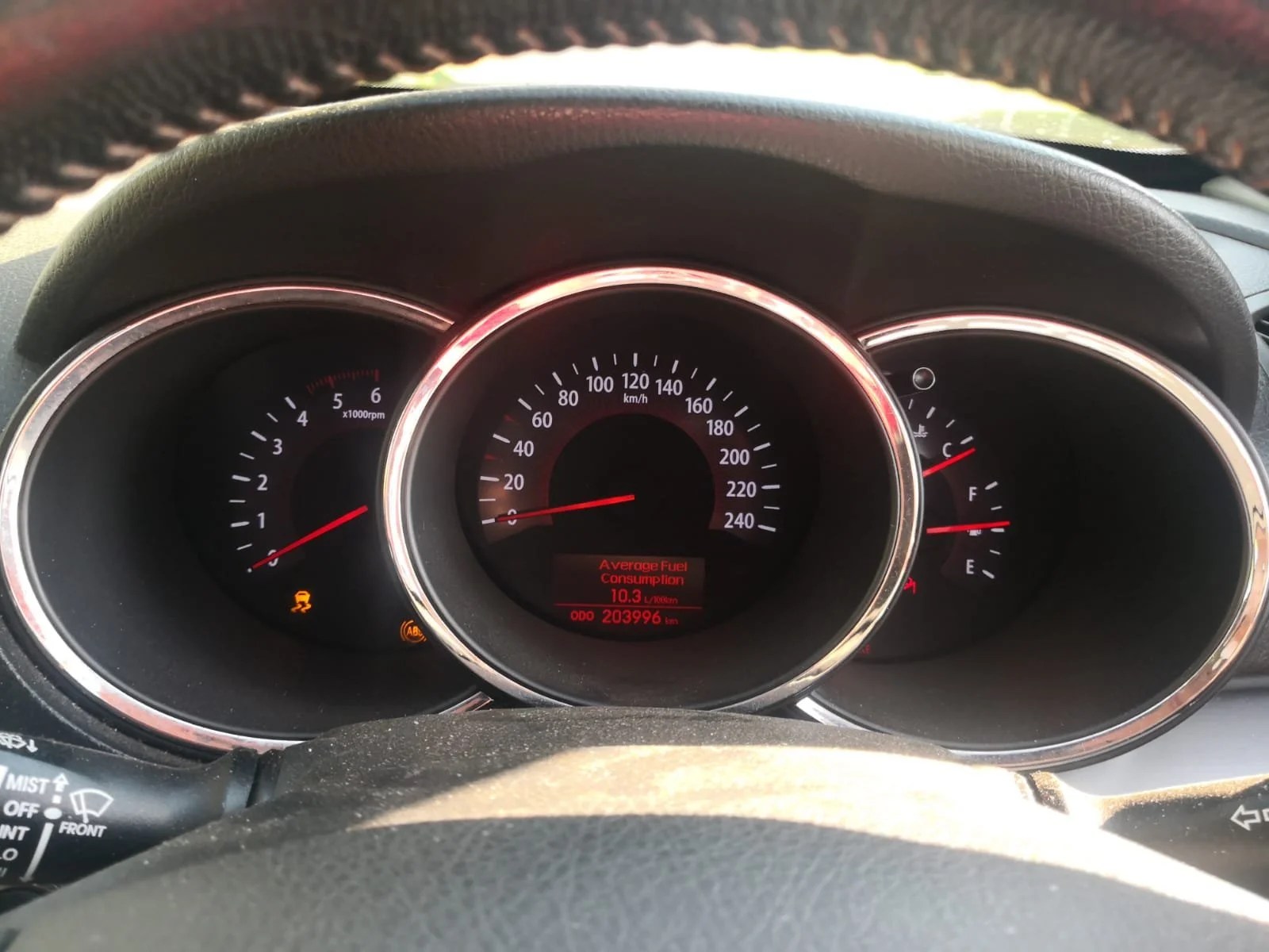 Rev counter, speedo and temp guage not working Kia Forum