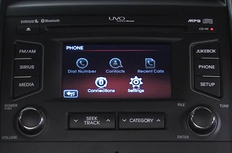 Uvo System Phone Mode Overview Photos Kia Motors America Newsroom