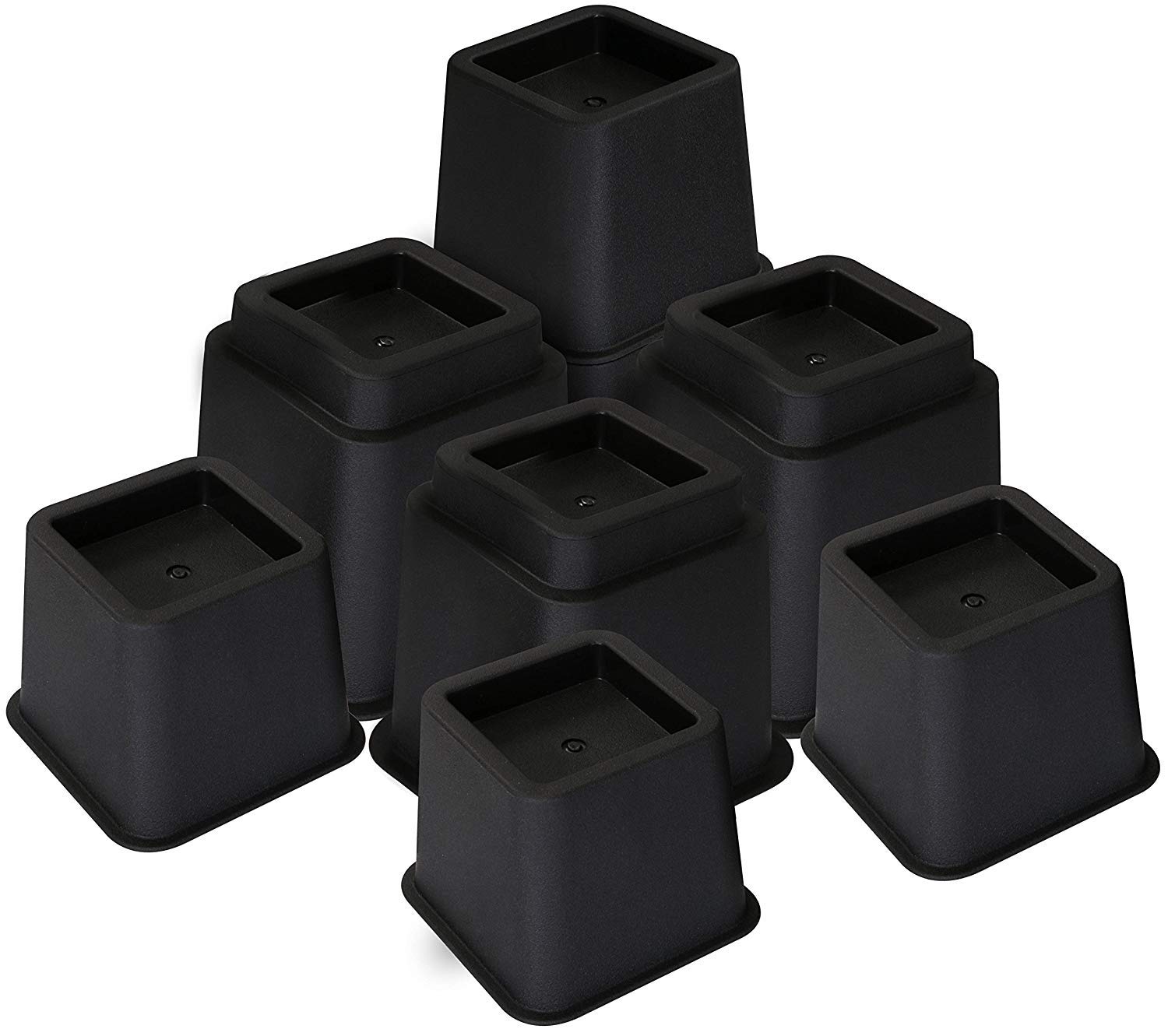 Utopia Bedding Premium Adjustable Furniture Risers 8 Piece (4 High