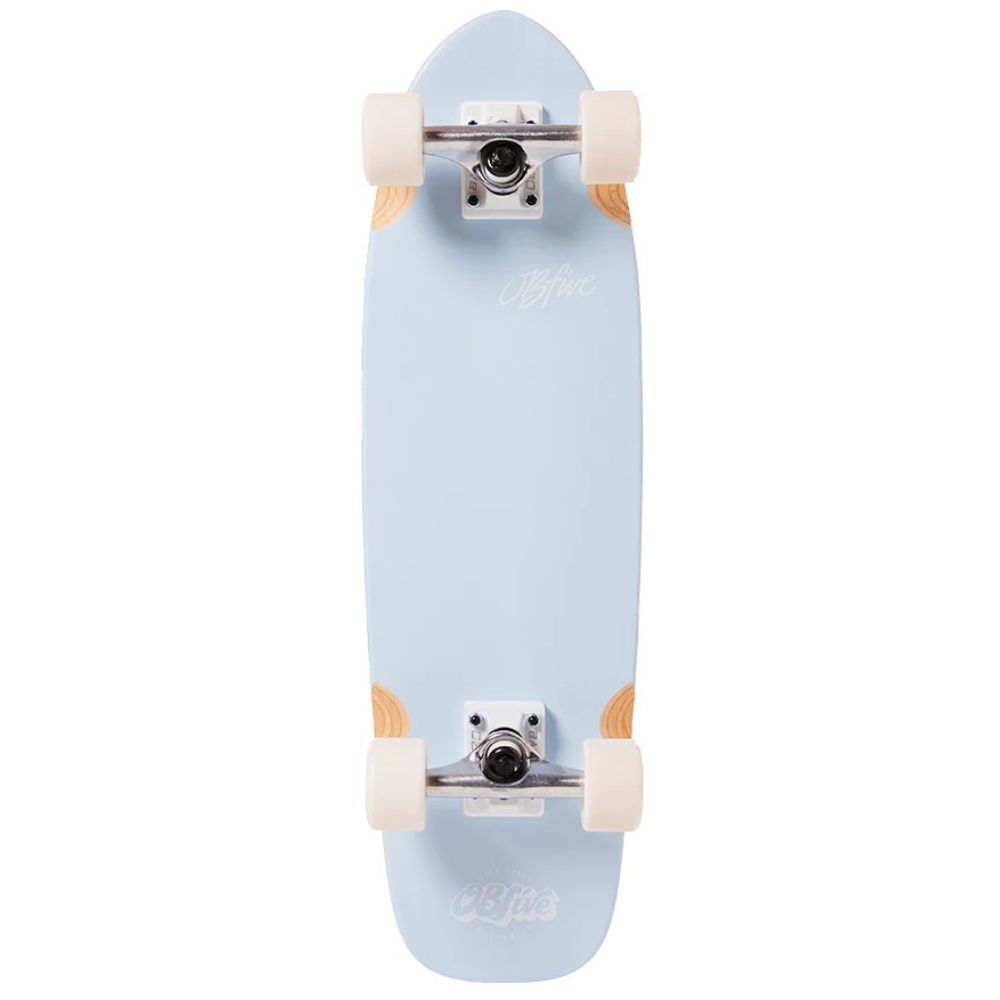 Obfive Pastel Plasma Cruiser Blue Skateboard Complete