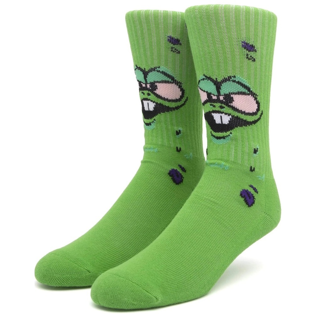 HUF Nug Man Green Socks