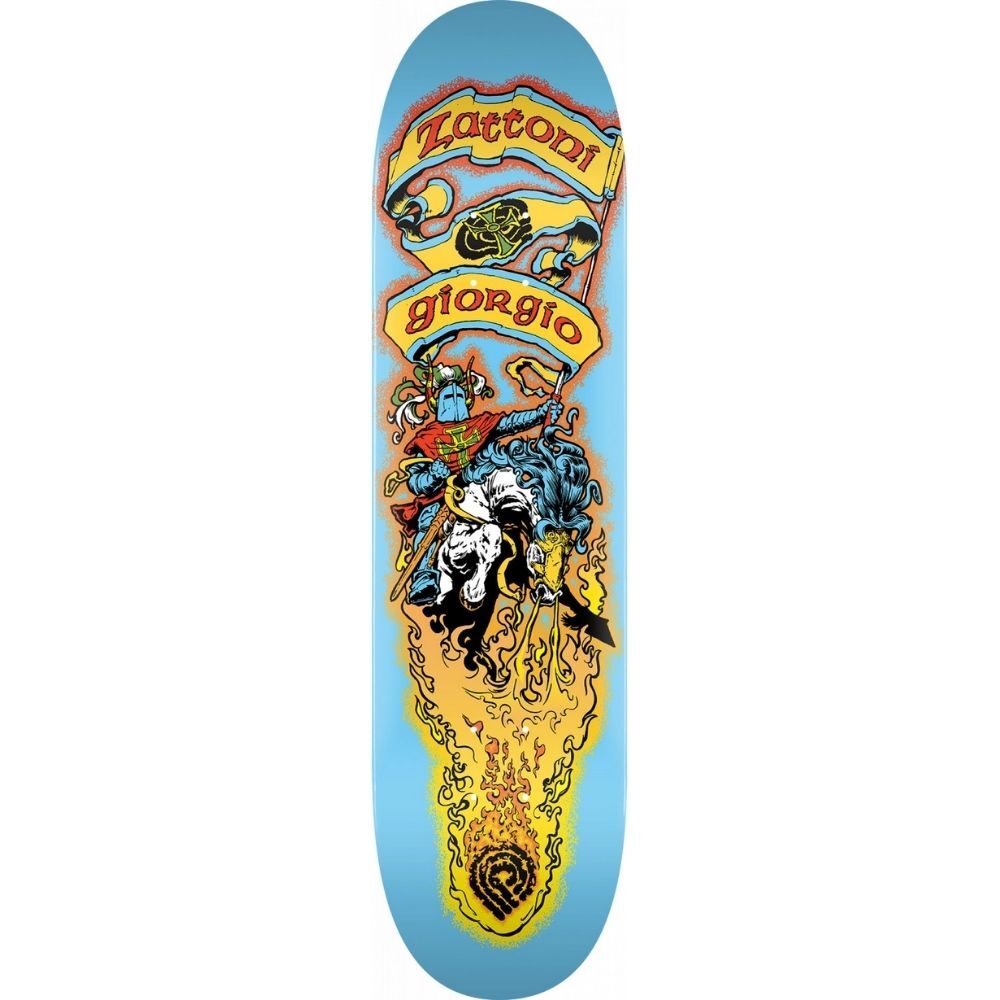 Powell Peralta Zattoni Crusader 8.0 Skateboard Deck