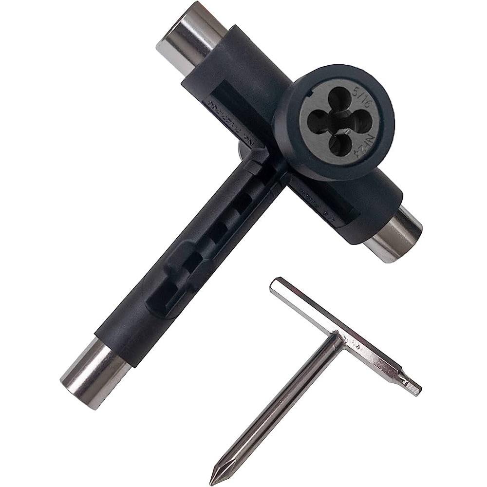 Reflex Utilitool Black Skateboard Multi Tool