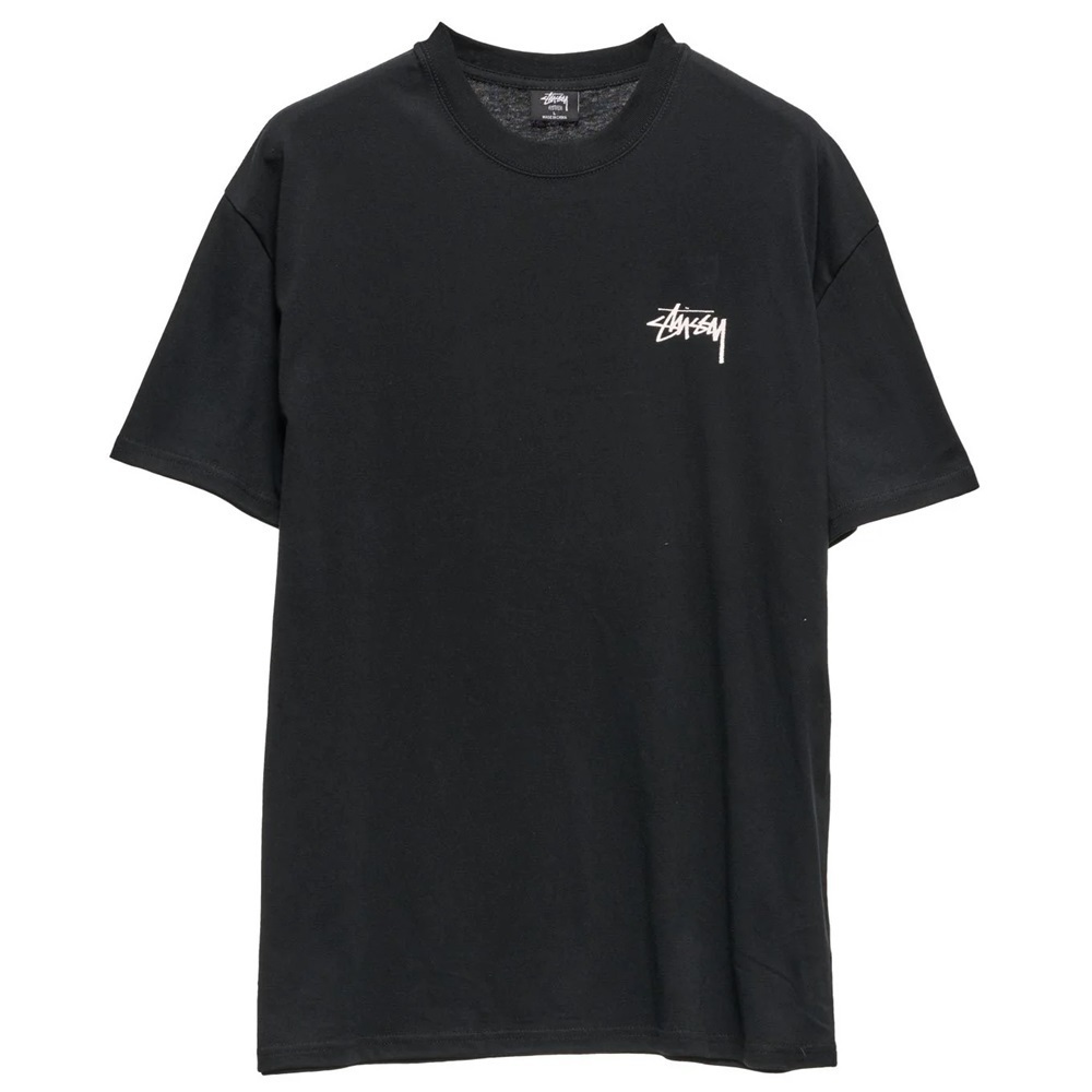 Stussy House Of Cards Heavyweight Black TShirt