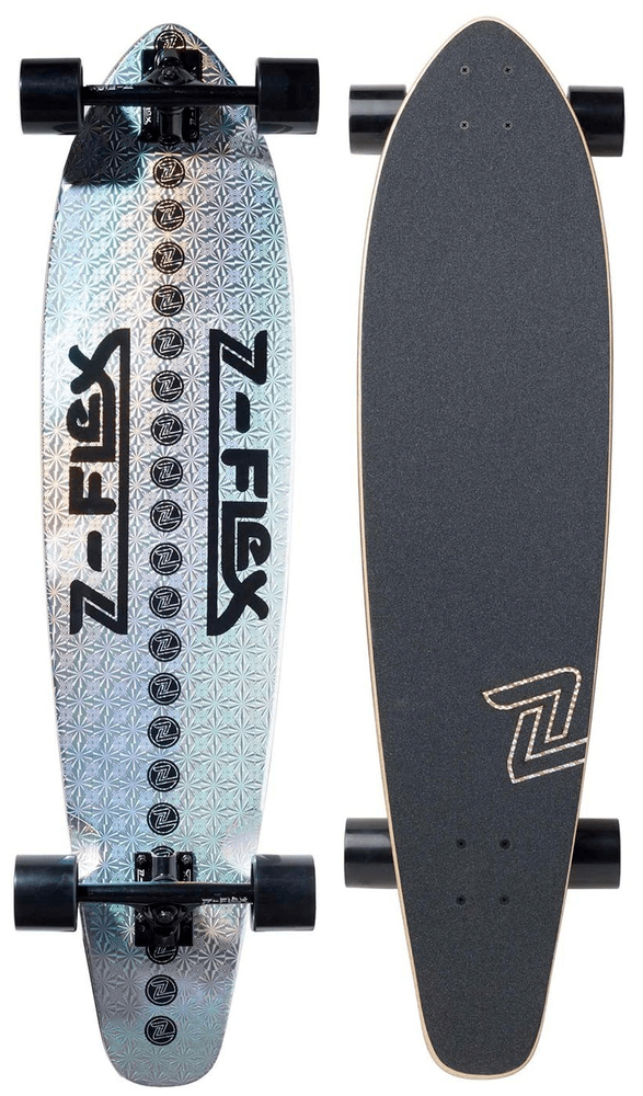 ZFlex Complete Longboard Skateboard Zirconia Roundtail